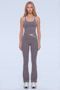 NAVAR ARC Flare Legging in Slate Grey