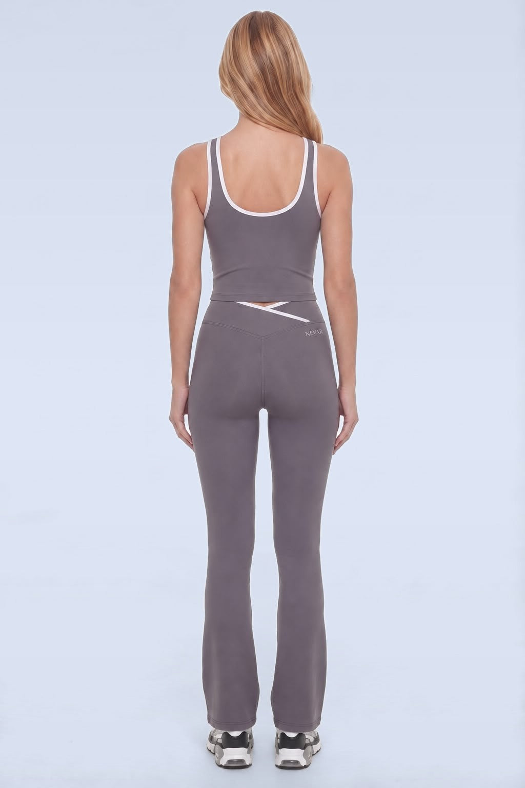 NAVAR ARC Flare Legging in Slate Grey