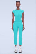 NAVAR AURA Seamless Sculpt Unitard in Turquoise