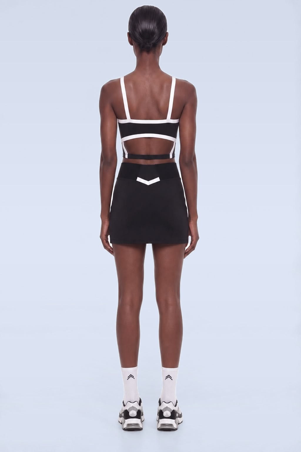NAVAR CROSSFRAME Performance Crop in Black / White