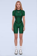 NAVAR VANTAGE Contour Romper in Forest Green